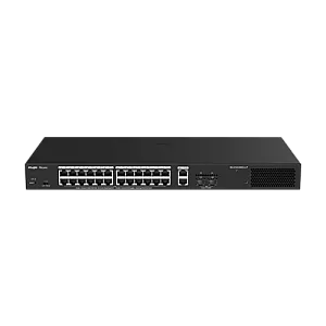 Switch L2, 24 x RJ45 1G PoE+, 2 x RJ45 1G, 2 x SFP 1G, Cloud Management - Ruijie Reyee RG-ES228GS-LP