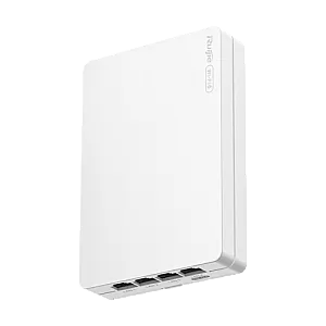 Access Point Wi-Fi 6, AX3000 Dual-Band, 5 x RJ45 1G, PoE In/Out, Cloud Management - Ruijie Reyee RG-RAP62-Wall