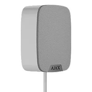 Sirena de interior Superior HomeSiren Fibra, cablata, alb - AJAX HomeSirenSuperiorFibra(W)-143560