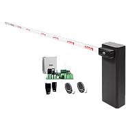 KIT complet bariera acces AUTO / 6 m, montaj universal ST/DR - MOTORLINE TURBO-6-LITE+ZUM75HTSL-6-KIT