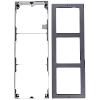 Rama montaj aparent, 3 module, pentru Interfon modular - HIKVISION DS-KD-ACW3 – HIKVISION DS-KD-ACW3