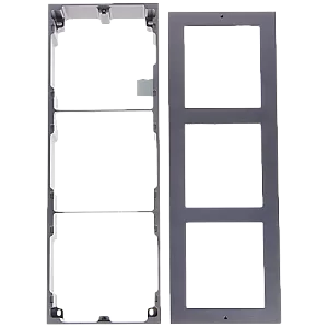 Rama montaj aparent, 3 module, pentru Interfon modular - HIKVISION DS-KD-ACW3