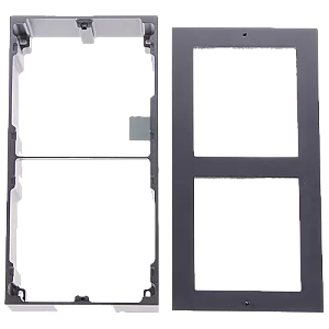 Rama montaj aparent, 2 module, pentru Interfon modular - HIKVISION DS-KD-ACW2