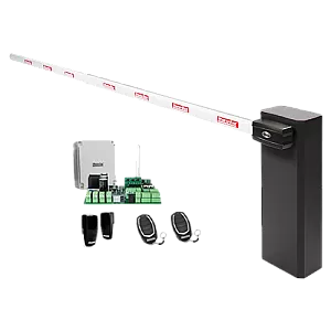 KIT complet bariera acces AUTO / 6 m, montaj universal ST/DR - MOTORLINE TURBO-6-LITE+ZUM75HTSL-6-KIT