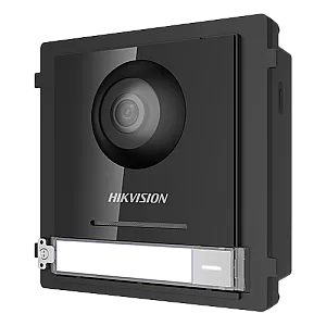 Modul Master pentru Interfonie modulara echipat cu camera video 2MP fisheye si un buton apel  - HIKVISION DS-KD8003-IME1