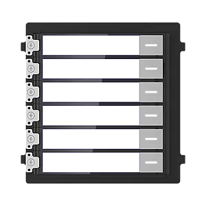Modul extensie afisaj 6 familii pentru Interfon modular - HIKVISION DS-KD-KK