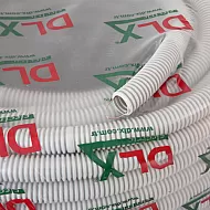 Tub flexibil (copex) D16, Halogen free, ignifug, cu fir tragere, rola 100 metri - DLX CRP-869-16