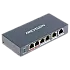 Switch 4 porturi PoE+, 2 porturi uplink - HIKVISION DS-3E0106HP-E