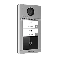Panou exterior videointerfon TCP/IP pentru 2 familii, Wi-Fi 2.4GHz, control acces integrat - HIKVISION DS-KV8213-WME1 Panou exterior videointerfon TCP/IP pentru 2 familii, Wi-Fi 2.4GHz, control acces integrat - HIKVISION DS-KV8213-WME1