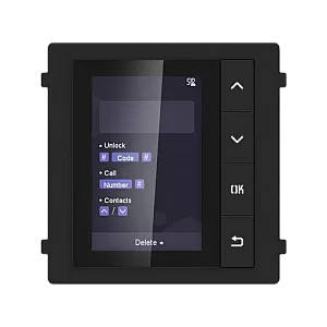Modul afisaj LCD TFT pentru Interfon modular - HIKVISION DS-KD-DIS