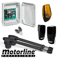 Kit automatizare poarta batanta 2x2.5m -MOTORLINE LINCE300-KIT