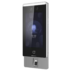 Terminal standalone IP de control acces si pontaj cu recunoastere faciala, amprenta si Card- HIKVISION DS-K1T671MF
