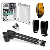 Automatizare poarta batanta 2x2.5m - MOTORLINE LINCE300-24V-KIT