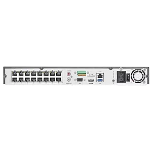 NVR 4K AcuSense 16 canale 12MP, 16 porturi PoE - HIKVISION DS-7616NXI-I2-16P-S