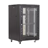 Rack podea 27U 19' 600x800, negru - ASYTECH Networking ASY-27U-6080E