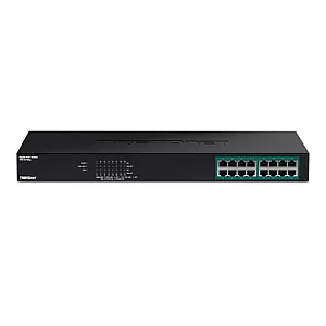 Switch 16 porturi Gigabit PoE+ 246W - TRENDnet TPE-TG160G