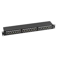 Patch Panel 1U, FTP cat6, 24 porturi RJ45 - ASYTECH Networking ASY-PP-FTP6-24