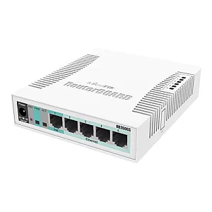 Smart Switch, 5 x Gigabit, 1 x SFP - Mikrotik CSS106-5G-1S
