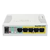 Smart Switch 5 x Gigabit (4 x PoE), 1 x SFP - Mikrotik CSS106-1G-4P-1S – Mikrotik CSS106-1G-4P-1S