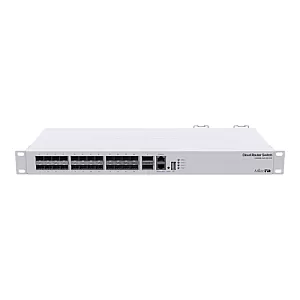 Management Switch 24 x SFP+ 10Gbps, 2 x QSFP+ 40Gbps - Mikrotik CRS326-24S+2Q+RM