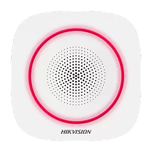 Sirena wireless AX PRO de interior cu led rosu, 868Mhz - HIKVISION DS-PS1-I-WE-R