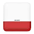 Sirena wireless AX PRO de exterior cu flash, led Rosu, 868Mhz - HIKVISION DS-PS1-E-WE-R