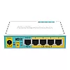 Router hEX PoE Lite, 5 x Fast Ethernet 4 x PoE, RouterOS L4 - Mikrotik RB750UPr2 – Mikrotik RB750UPr2