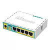Router hEX PoE Lite, 5 x Fast Ethernet 4 x PoE, RouterOS L4 - Mikrotik RB750UPr2 – Mikrotik RB750UPr2