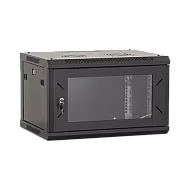 Rack perete 6U 19' 600x600, negru - ASYTECH Networking ASY-6U-6060W
