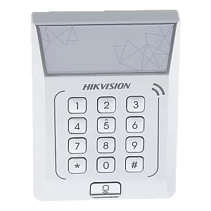 Controler stand-alone cu tastatura si cititor card - HIKVISION DS-K1T801M Controler stand-alone cu tastatura si cititor card - HIKVISION DS-K1T801M