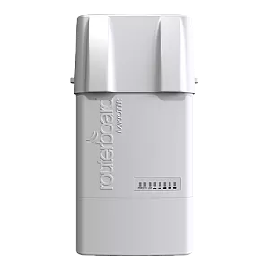 NetBox 5, 1 x Gigabit, 802.11ac 2x2 5Ghz, PoE, outdoor, rail mount - MikroTik RB911G-5HPacD-NB