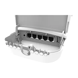 OmniTIK 5 ac, 2 antene 7.5dBi 5GHz, 802.11an/ac, 5 x Gigabit LAN, PoE - MikroTik RBOmniTikG-5HacD