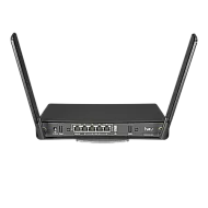 hAP ac³, 5 x Gigabit, 1 x PoE, 802.11b/g/n 2.4Ghz, 802.11ac 5Ghz, antene externe 3dBi 2.4GHz, 5.5dBi 5GHz - MikroTik RBD53iG-5HacD2HnD
