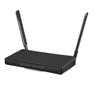 hAP ac³, 5 x Gigabit, 1 x PoE, 802.11b/g/n 2.4Ghz, 802.11ac 5Ghz, antene externe 3dBi 2.4GHz, 5.5dBi 5GHz - MikroTik RBD53iG-5HacD2HnD