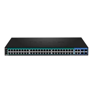 Switch 52 porturi Gigabit Web Smart, 48 x PoE+, 4 x Gigabit/SFP - TRENDnet TPE-5240WS