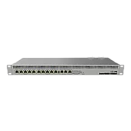 Router 13 x Gigabit, RouterOS L6, 1U, Dual PSU - MikroTik RB1100x4