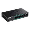 Switch 6 porturi Fast Ethernet PoE+ 60W - TRENDnet TPE-S50 – TRENDnet TPE-S50