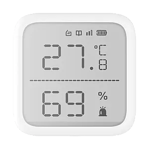 Detector de temperatura si umiditate wireless pentru AX PRO - HIKVISION DS-PDTPH-E-WE