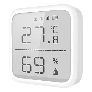 Detector de temperatura si umiditate wireless pentru AX PRO - HIKVISION DS-PDTPH-E-WE