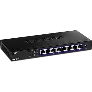 Switch 8 porturi 2.5G, Fanless - TRENDnet TEG-S380