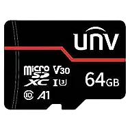 Card memorie 64GB, RED CARD - UNV TF-64G-MT