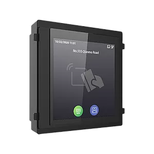Modul afisaj IPS touch screen, 4 inch,  pentru Interfon modular - HIKVISION DS-KD-TDM