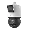 Camera Dual-lens IP, PTZ, 4MP, 25X, IR100m&WL30m, AutoTracking, Audio, Alarm, PoE, IP66 - UNV IPC94144SFW-X25-F40C – UNIVIEW IPC94144SFW-X25-F40C