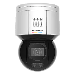 Camera ColorVu, IP, PT, 4 MP, lentila 4mm, WL 30m, Audio, Alarma, PoE, IP66 - HIKVISION DS-2DE3A400BW-DE(F1)(T5)