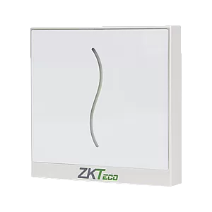 Cititor de proximitate RFID MIFARE 13.65Mhz, IP65, alb -ZKTeco GL-ER-PROID20-W-WG-2