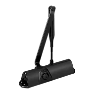 Amortizor hidraulic negru RAL9005 cu brat articulat - DORMA TS68-BLACK Amortizor hidraulic negru RAL9005 cu brat articulat - DORMA TS68-BLACK