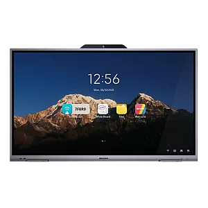 Display interactiv 65', 4K, touch screen, Camera 4K, Mic., Android, Bluetooth, Wi-Fi - HIKVISION DS-D5B65RB-D
