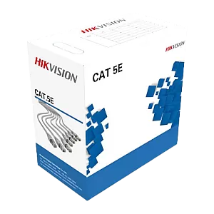 Cablu UTP cat5e 0.45mm, cupru integral, cutie 305 metri - HIKVISION DS-1LN5E-EE