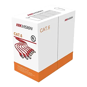 Cablu UTP cat6 0.565mm, cupru integral, cutie 305 metri - HIKVISION DS-1LN6-UU