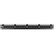 Patch Panel 24 porturi RJ45 UTP 19', Cat5/5e - TRENDnet TC-P24C5E Patch Panel 24 porturi RJ45 UTP 19', Cat5/5e - TRENDnet TC-P24C5E